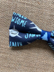 Totally Jawsome Sharks Velcro Collar Bow Tie for Cat and Dogs