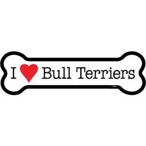 Bull Terrier - Bone Shaped Magnet