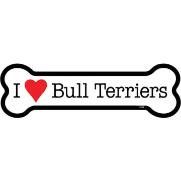 Bull Terrier - Bone Shaped Magnet