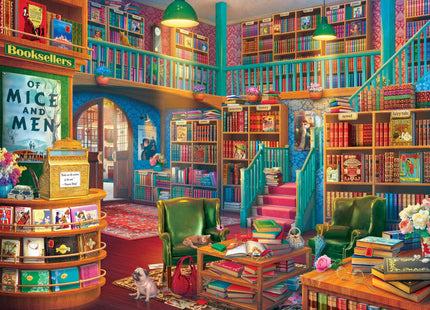 The Wonderful Bookshop 500 Piece Jigsaw Puzzle