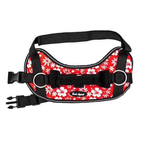 Reflective No Pull Harness: Purple Plaid Reflective No Pull Harness / XL
