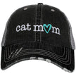 Cat Mom Embroidered Trucker Hat
