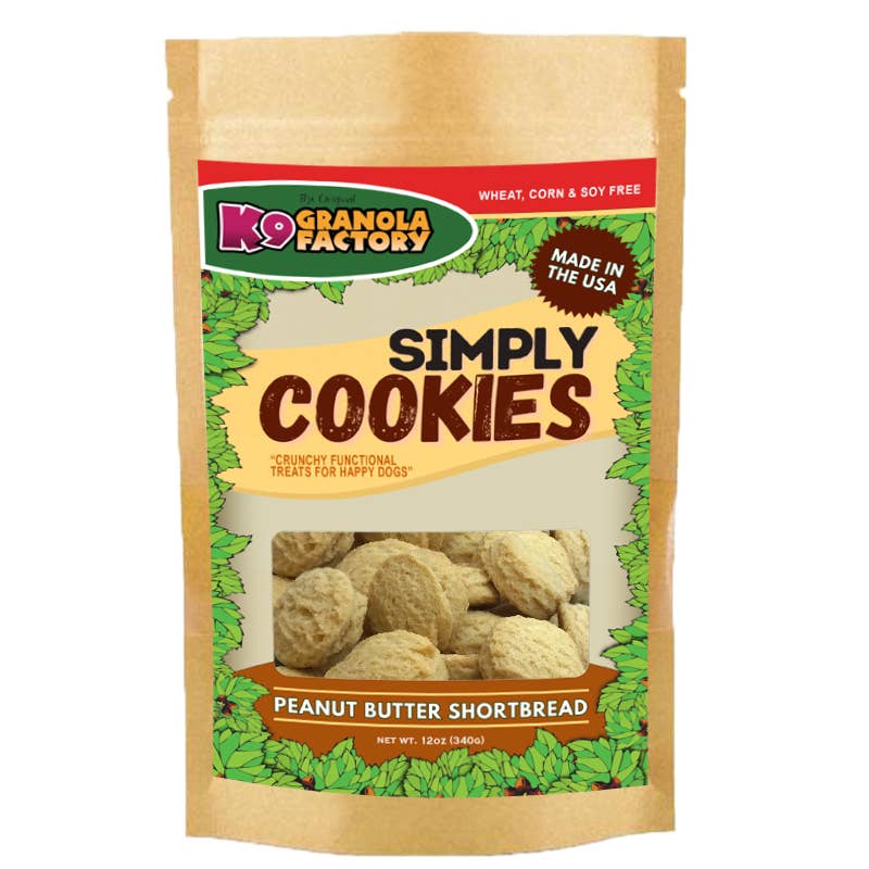 Simply Cookies Peanut Butter Shortbread 12oz