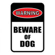 Warning - Beware of Dog Mini Garden Sign