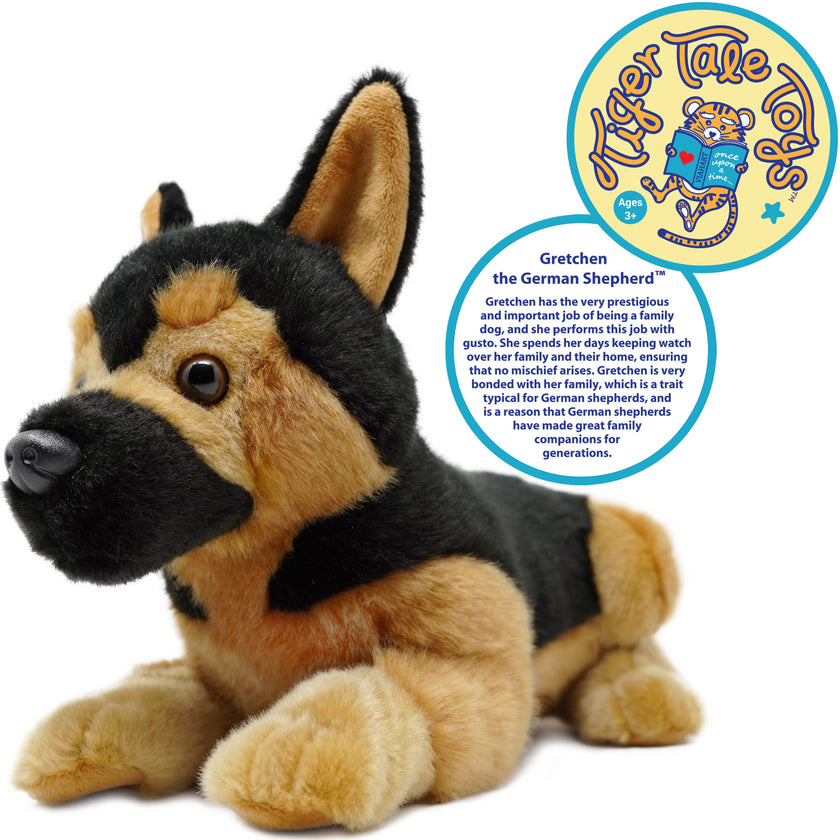 Gretchen The German Shepherd | 13 Inch Stuffed Animal Plush