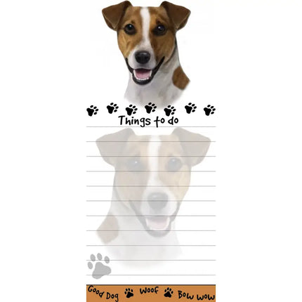 Jack Russell Magnetic List Pad