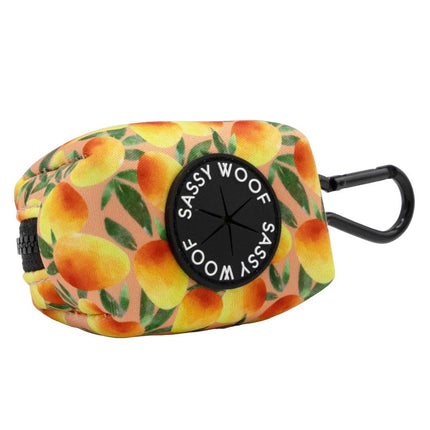 Dog Waste Bag Holder Mango Tango With Clasp