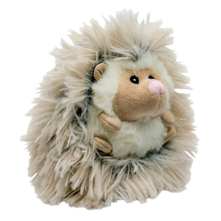 Real Feel Fluffy Baby Hedgehog with Squeaker Dog Toy - 5