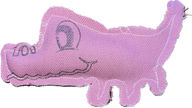 Pink or Green Catnip Alligator Catnip Toy