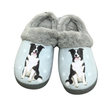 Border Collie Dog pet Lovers Comfy Snuggs Slippers