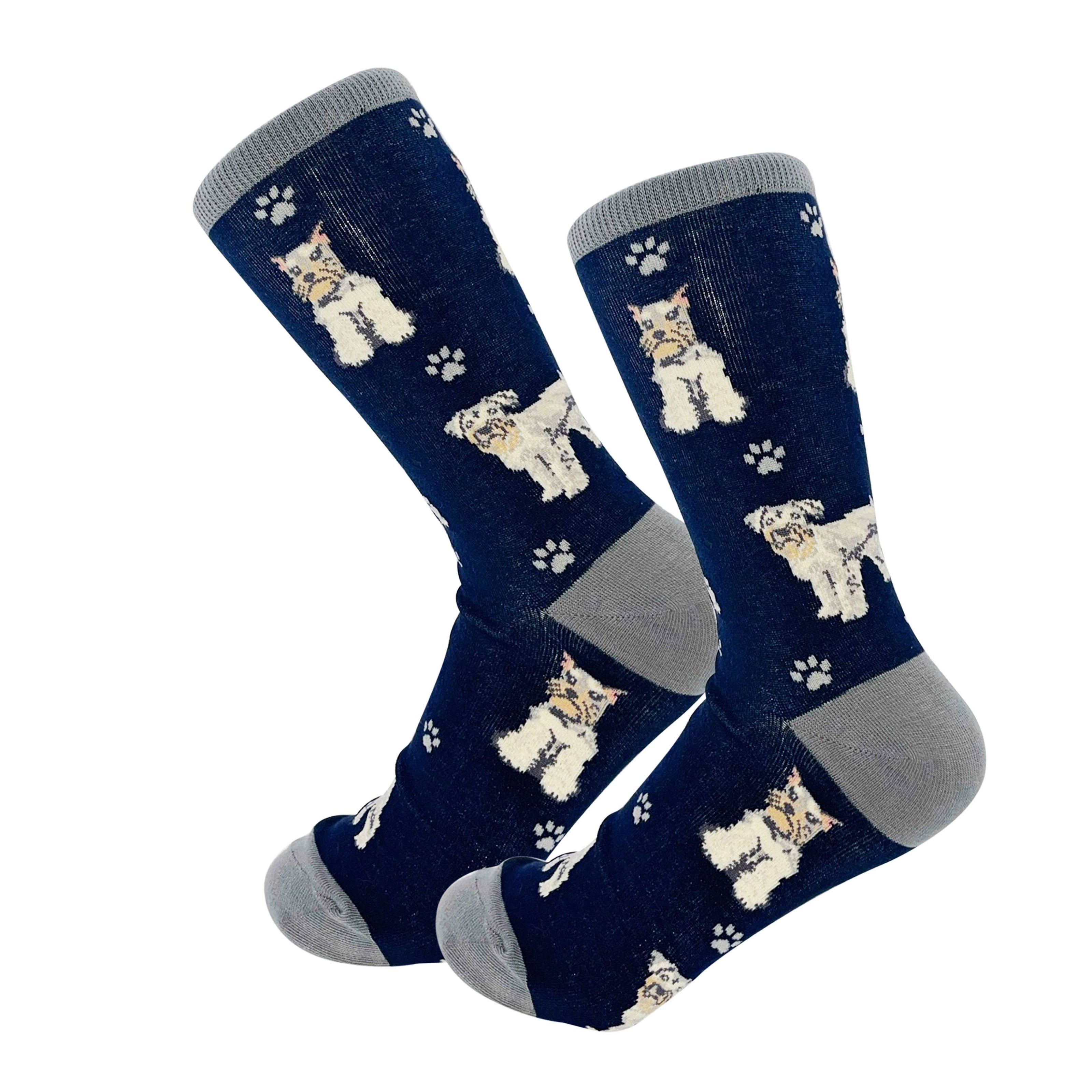 Schnauzer Socks Dog Socks - Unisex
