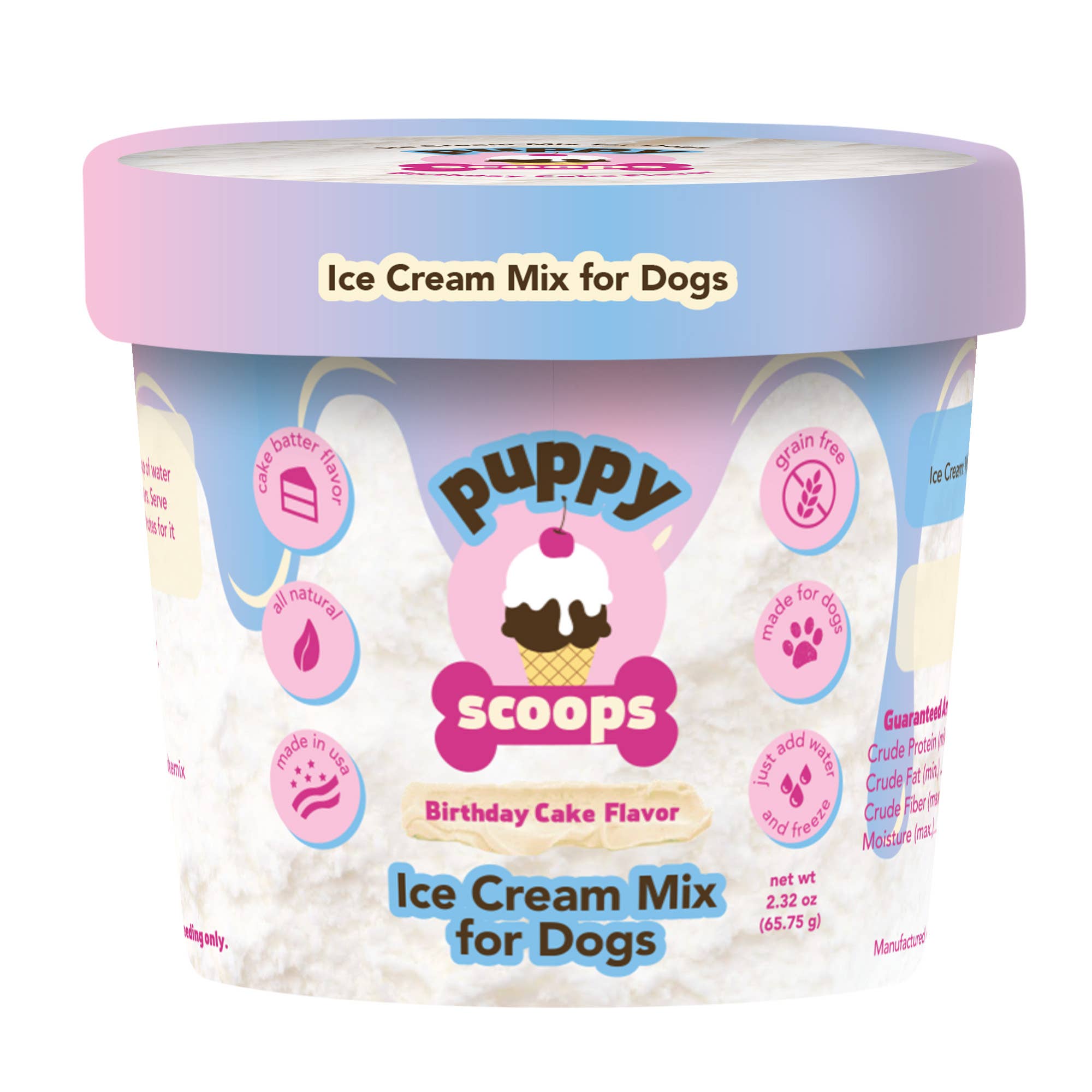 Puppy Scoops Ice Cream Mix for Dogs