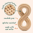 Dog Toy Infinity Chew Natural HonestChew Toy