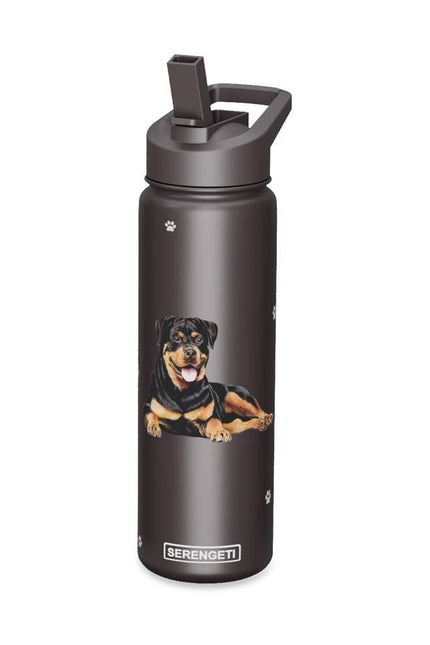 Rottweiler Stainless Steel Water Bottle 24 Oz. Serengeti