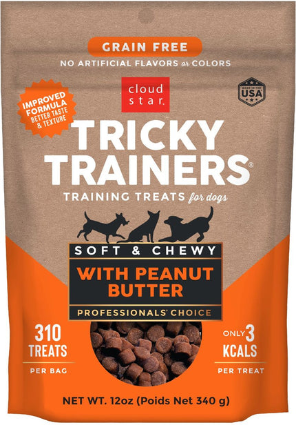 Cloud Star Tricky Trainers Chewy Treats Grain Free 12oz