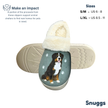 Bernese Mt. Dog Dog Pet Lovers Comfy Snuggs Slippers