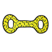 Tuffy No Stuff Ultimate Tug-O-War - Yellow, Squeaky Dog Toy