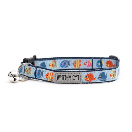 Cat Collar Fishy Breakaway Collar