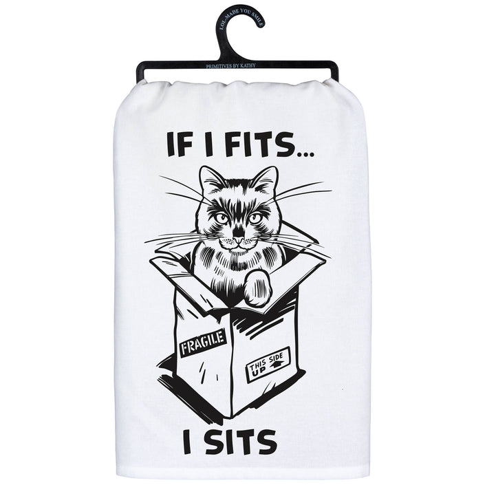 If I Fits I Sits Kitchen Towel