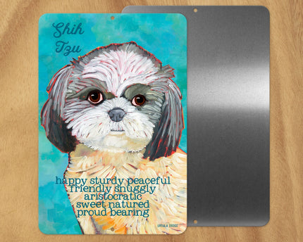 Shih Tzu -UD Metal Sign