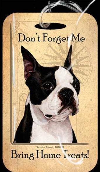 Travel in Style with Our Boston Terrier Luggage Tag