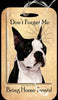 Travel in Style with Our Boston Terrier Luggage Tag