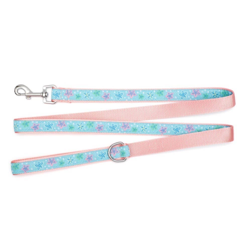 Starfish Floral Dog Lead Leash