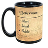 Doberman Black/Tan Mug Coffee Cup