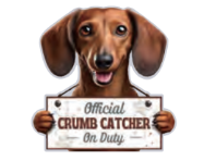 Dachshund Red Chip Clip