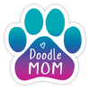 Show off your love for your favorite furry friend with our Doodle Mom Paw Magnet! Perfect for your car trunk or any magnetic surface, this adorable paw-shaped magnet features a vibrant image of your favorite dog or cat breed saying. Made from durable, weather-resistant materials, it’s designed to withstand the elements while adding a touch of personality to your vehicle or home.