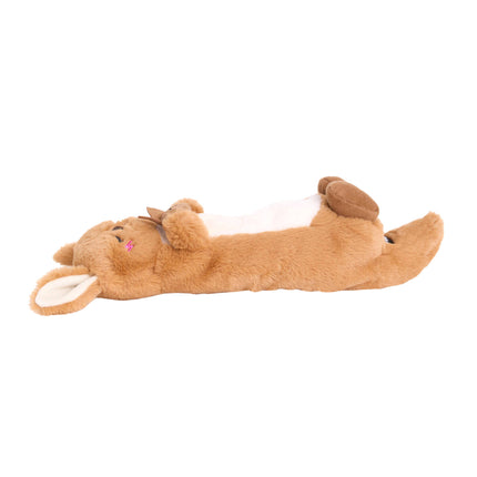 Snooziez with Shhhqueaker - Kangaroo - Silent Dog Toy