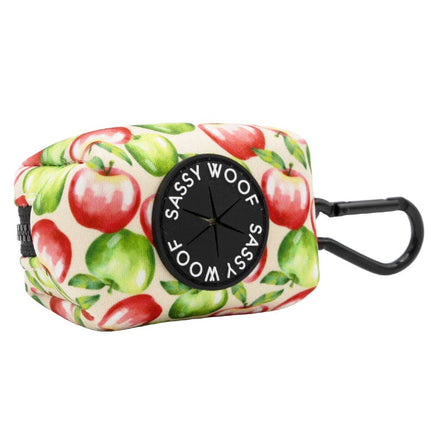 Dog Waste Bag Holder Apple of My Eye With Clasp