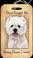 Travel in Style with Our Westie Luggage Tag