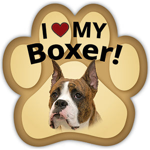 Show off your love for your favorite furry friend with our Boxer Paw Magnet! Perfect for your car trunk or any magnetic surface, this adorable paw-shaped magnet features a vibrant image of your favorite dog or cat breed. Made from durable, weather-resistant materials, it’s designed to withstand the elements while adding a touch of personality to your vehicle or home.