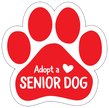 Show off your love for your favorite furry friend with our Adopt a Senior Dog Paw Magnet! Perfect for your car trunk or any magnetic surface, this adorable paw-shaped magnet features a vibrant image of your favorite dog or cat breed saying. Made from durable, weather-resistant materials, it’s designed to withstand the elements while adding a touch of personality to your vehicle or home.