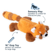 Dog Toy Red Panda Stuffless Squeaker Toy