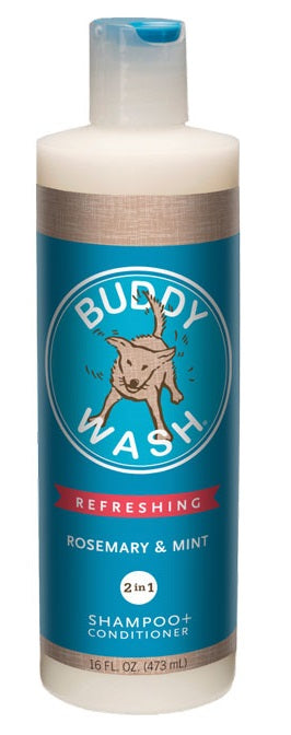 Buddy Wash 2-in-1 Shampoo + Conditioner 16 Oz.