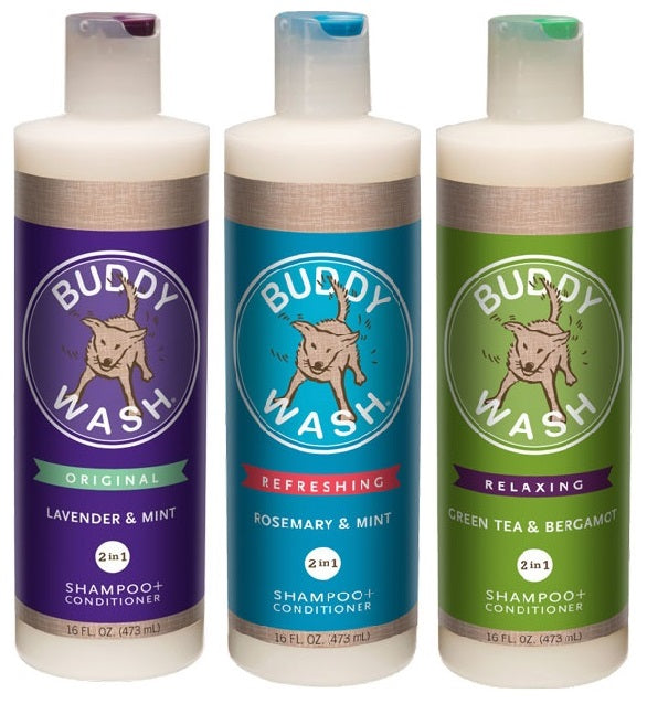 Buddy Wash 2-in-1 Shampoo + Conditioner 16 Oz.