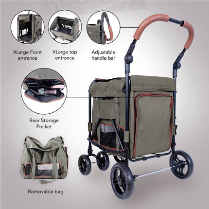 Gentle Giant Pet Wagon Stroller Senior & Injured Pets