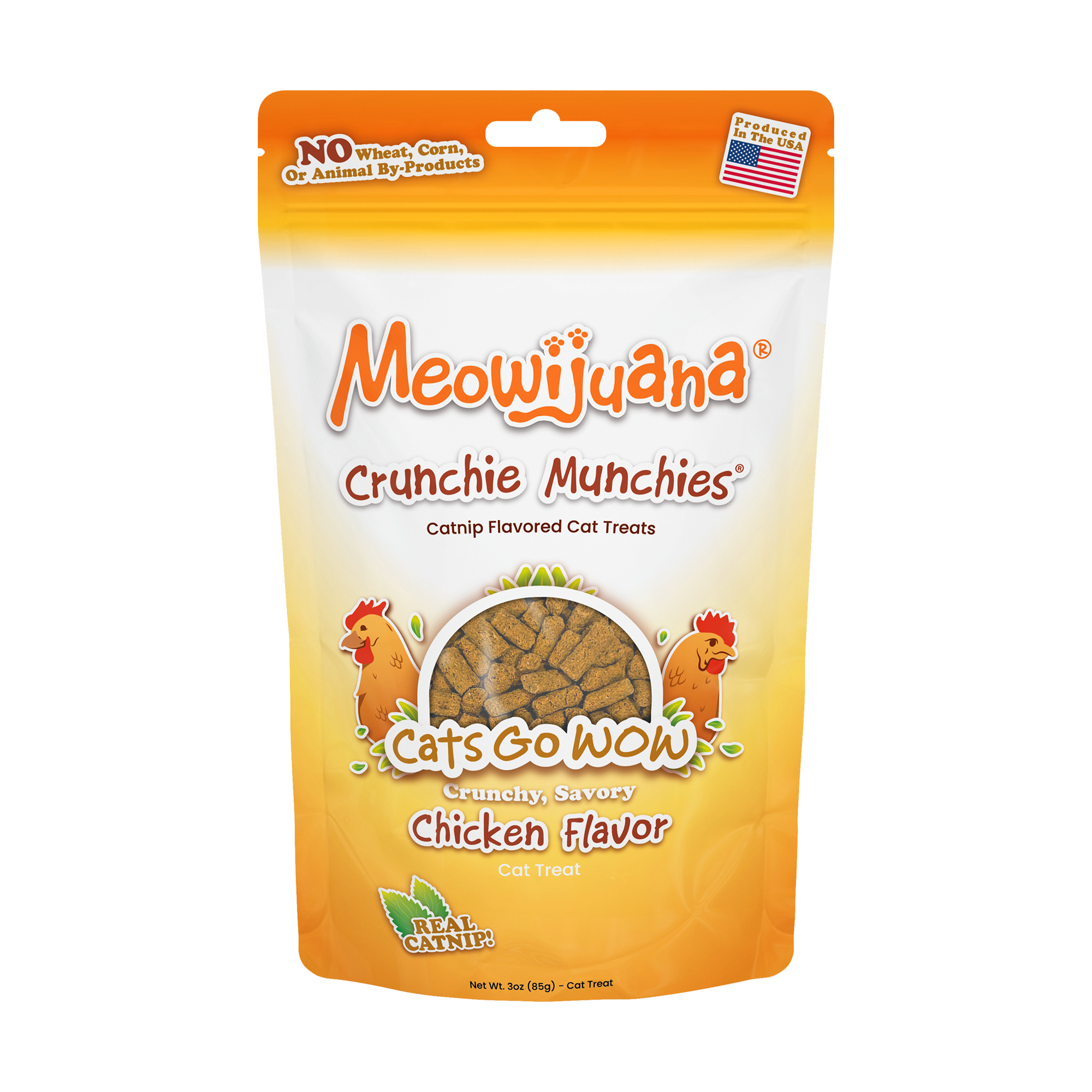 Cat Treat Crunchie Munchies Chicken Treats
