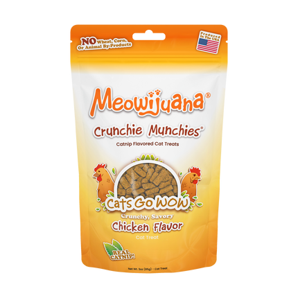 Cat Treat Crunchie Munchies Chicken Treats
