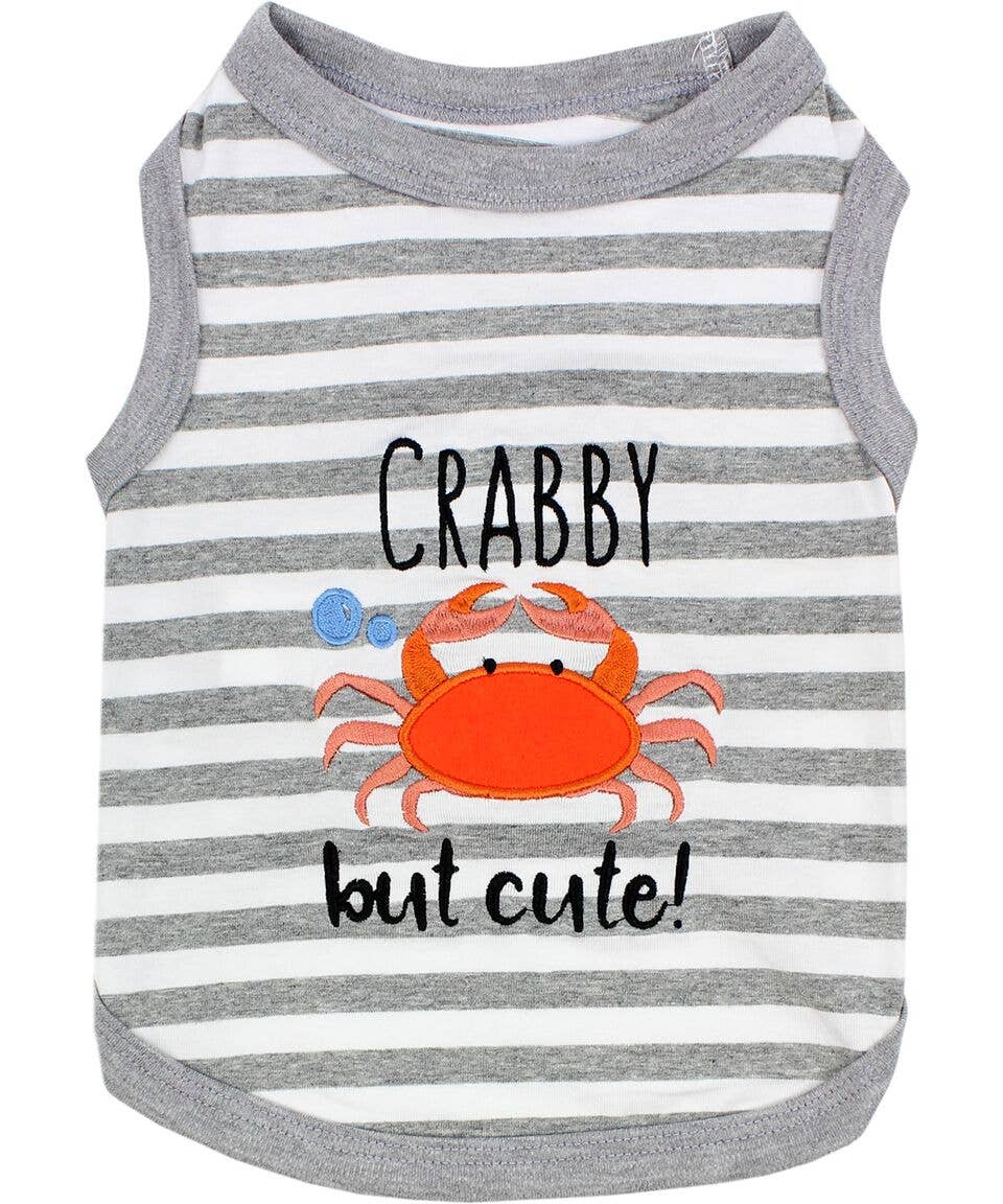 Crabby But Cute Dog or Cat Pet Clothing