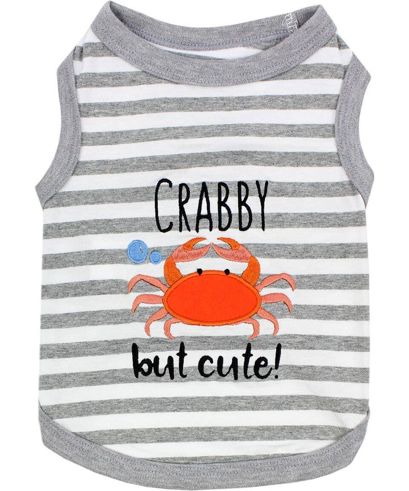 Crabby But Cute Dog or Cat Pet Clothing