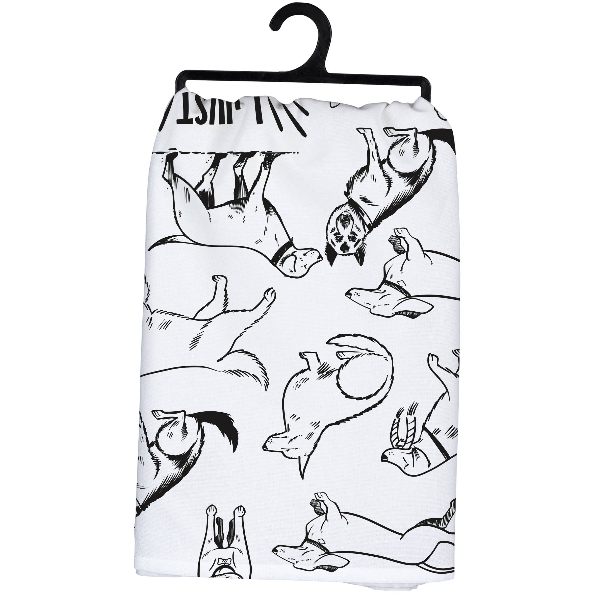 I Just Freakin' Love Dogs Kitchen Towel