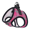 Plaid Mesh Step in Harness