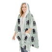 Labradoodle Snugg Wraps with Hoodie – Ultra Soft Sherpa Fleece Wrap for Pet Lovers