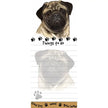 Pug Magnetic List Pad