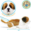 Plush Saint Bernard Bernadette The Saint Bernard Stuffed Animal Plush