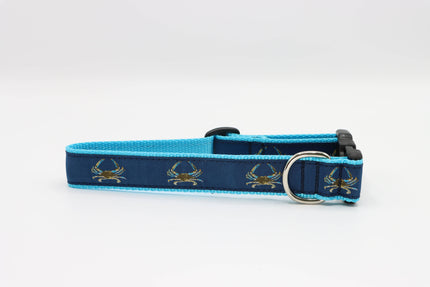 Maryland Blue Crab Side Release Buckle Clip Dog Collar