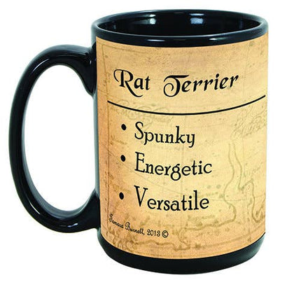 Rat Terrier Tri Cropped Mug Coffee Cup